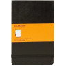 Блокнот MOLESKINE Reporter Soft Large, в линейку, чёрный QP816