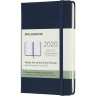 Еженедельник MOLESKINE Classic Weekly Pocket, синий сапфир DHB2012WH2